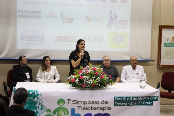 1º Simpósio de Fisioterapia do Hospital da Criança e Maternidade é um sucesso e reúne cerca de 200 profissionais do Estado de São Paulo